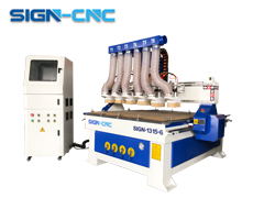 SIGN-1315A Multi- spindle Carving Machine